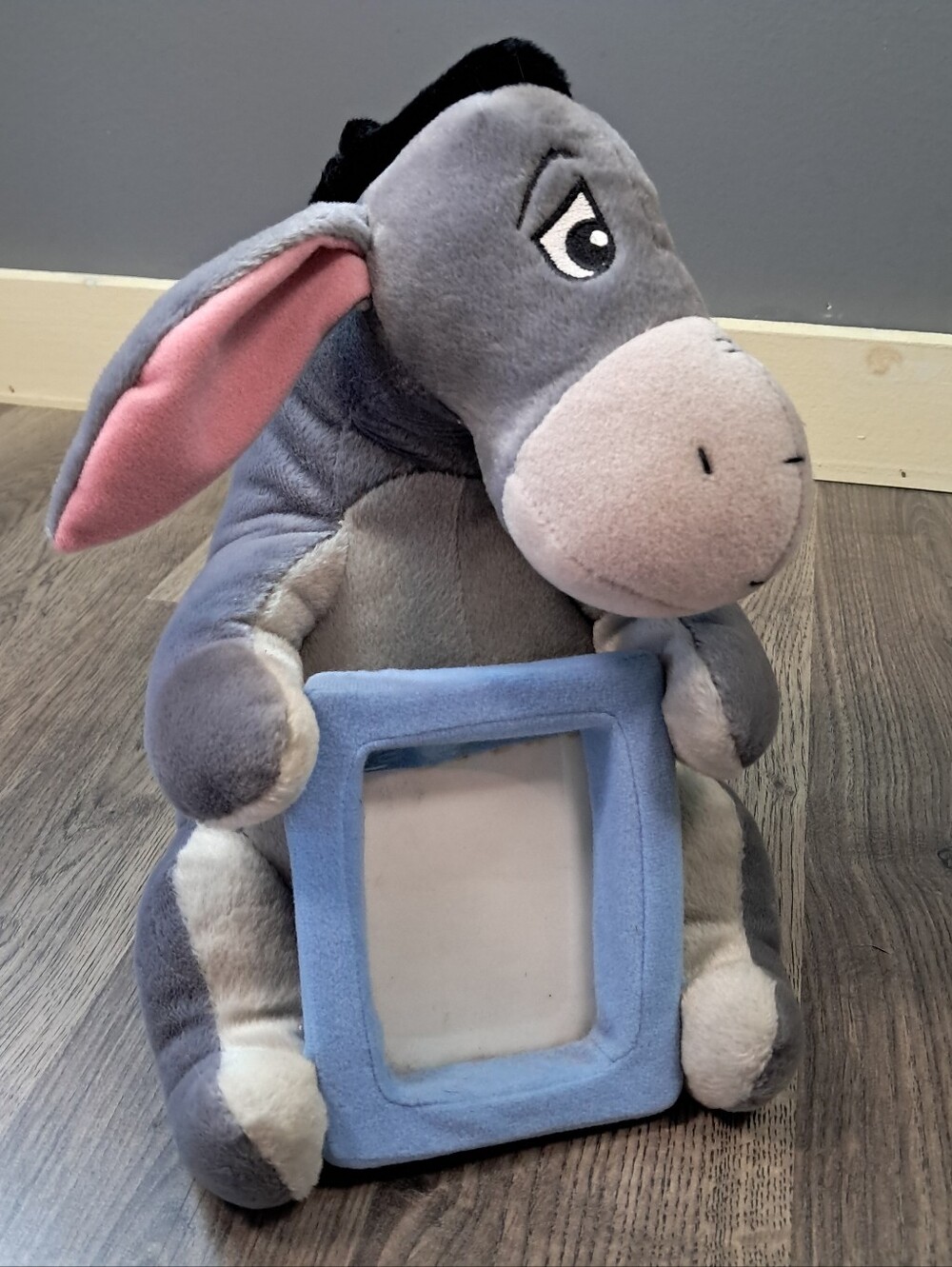 The Walt Disney Company Winnie the Pooh Eeyore Plush With 3x4 Photo Frame - Picture 2 of 8